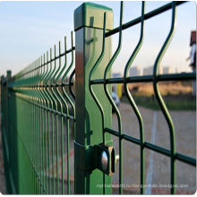 Забор из проволочной сетки --- Сварной сетчатый забор в панели